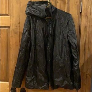 John Varvatos lined wind rain jacket